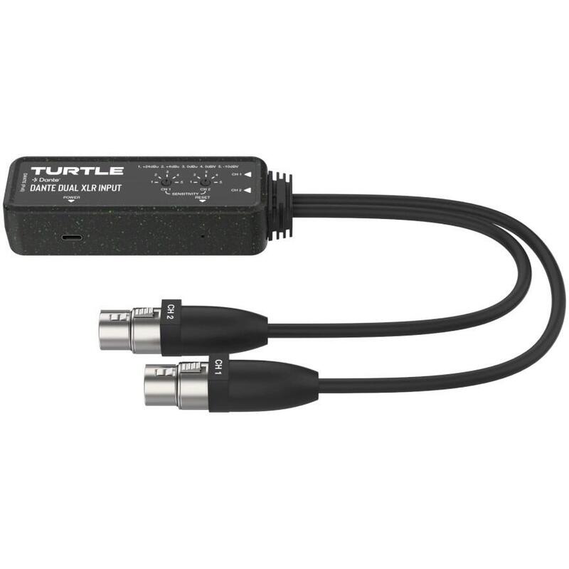 Turtle 2ch Analog Xlr Input Dante Adapter - Adapter Dante