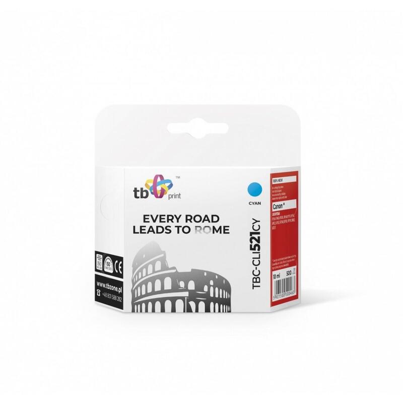 Tinta Para Canon Cli-521 Tbc-Cli521cy Cy