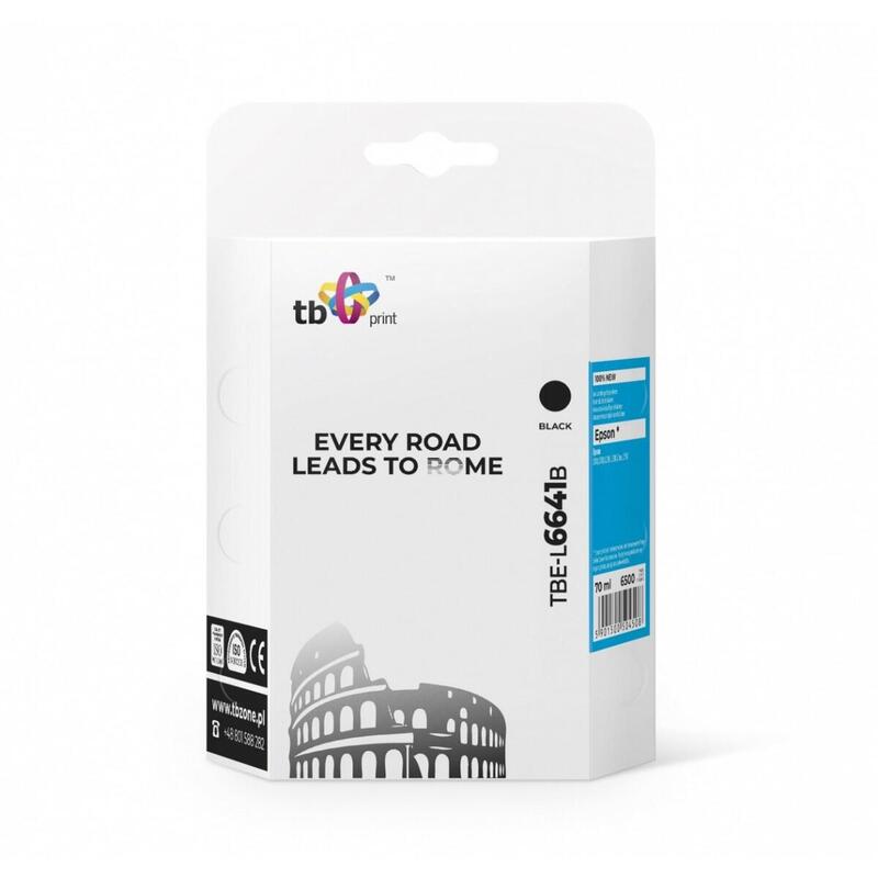 Tusz Do Epson L100/110/200/210/3xx/550 Tbe-L6641b Bk