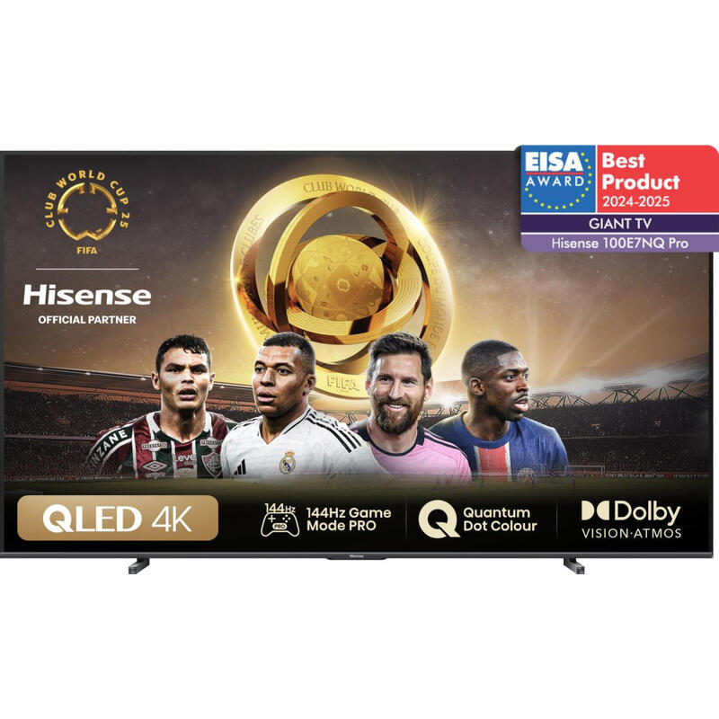 Tv Hisense 100" 100e7nq Pro Uhd Qled Smart Tv 144h