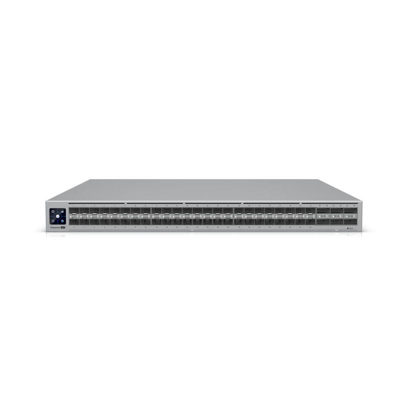 Ubiquiti Ecs-Aggregation Switch De AgregaciÓ N Etherlighting De Capa 3, 48xsfp28 25gb Y 6xqsfp28 100gb. Compatible Con Mc-Lag