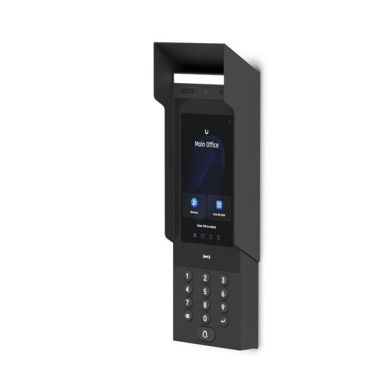 Ubiquiti Intercom Parasol, Guardabarros Negro Uacc-Intercom-Sunshield