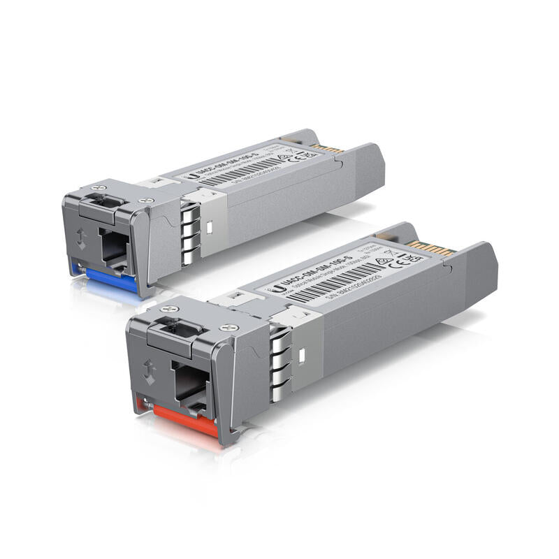 Ubiquiti U Fiber, Single-Mode Module, 10g, Bidi, 2-Pack