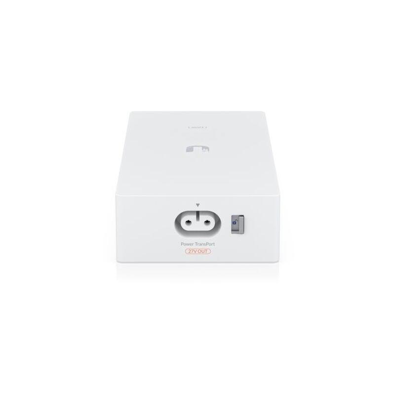 Ubiquiti Uacc-Adapter-Pt-120w Adaptador De Corriente 120w/27v. Incluye Cable De AlimentaciÓ N Ca. Compatible Con Uisp Box, Uisp Power, Uisp Router Y Uisp Switch: El Cable De AlimentaciÓ N Power Transpor