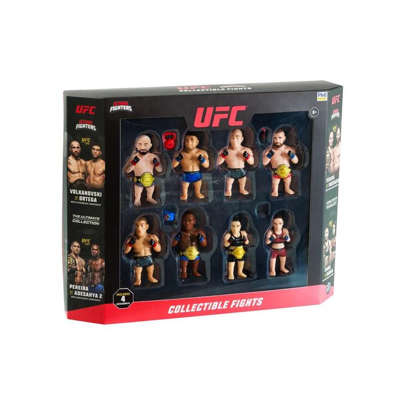 Ufc Octagon Fighters S1 Collectible Fights - 8 Pack Deluxe Box