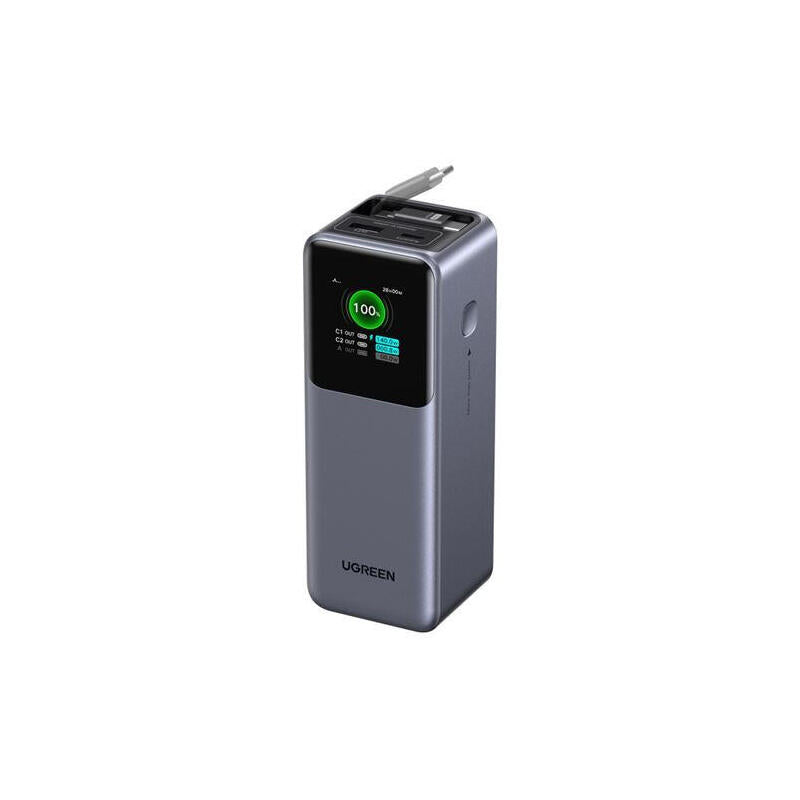Ugreen 165w Power Bank With Retractable Cable