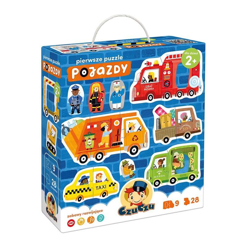 Ukladanka Pierwsze Puzzle - Pojazdy