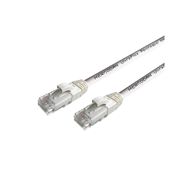 Ultraflex Patchkabel Kat6 Utp, 2,0m, Hvid, Lszh