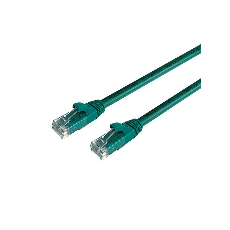 Ultraflex Patchkabel Kat6 Utp, 7,5m, GrN, Lszh