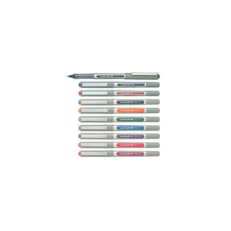 Uniball Rollerball Eye Fine Ub-157 Azul Claro -12u-