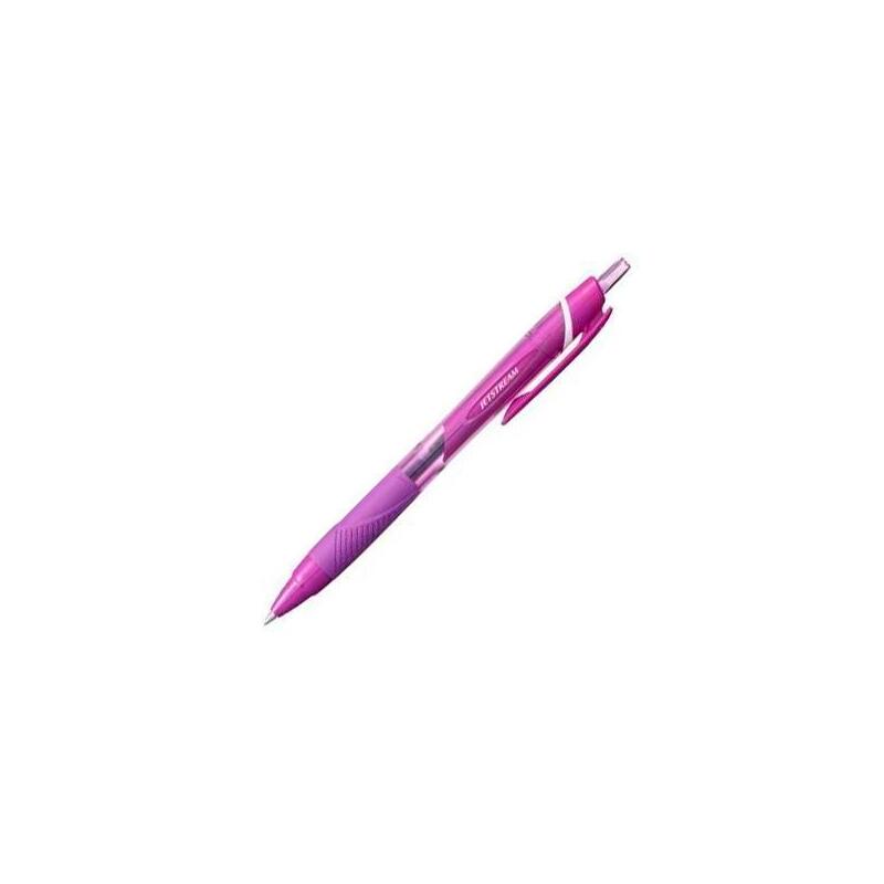 Uniball Rollerball Jetstream Colores Sxn-150c-07 Retráctil Violeta -10u-