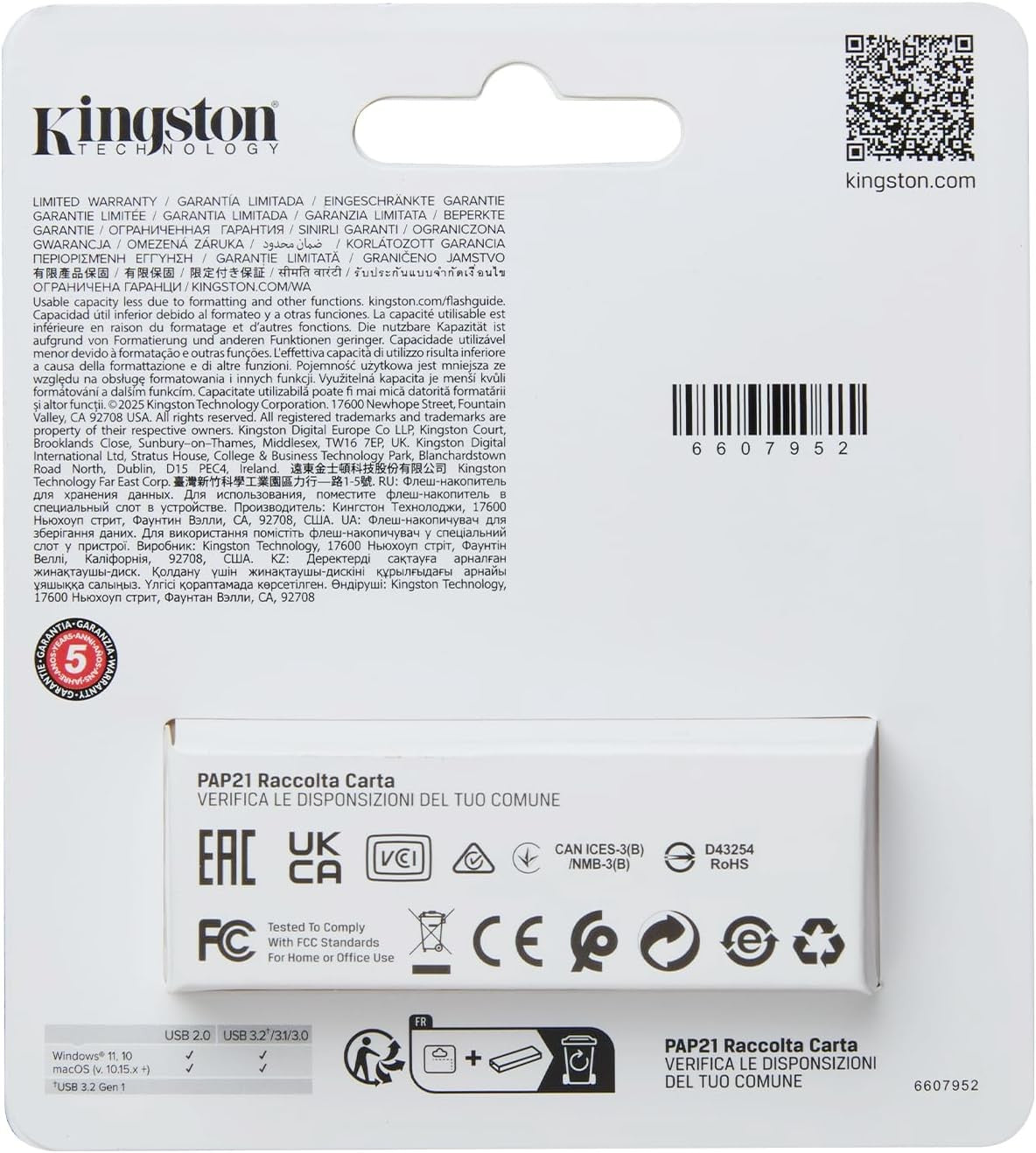 Kingston Datatraveler Exodia S Unidad Flash Usb - 128Gb - Usb 3.2 Gen 1 - Usb Type A - Negro/Turquesa