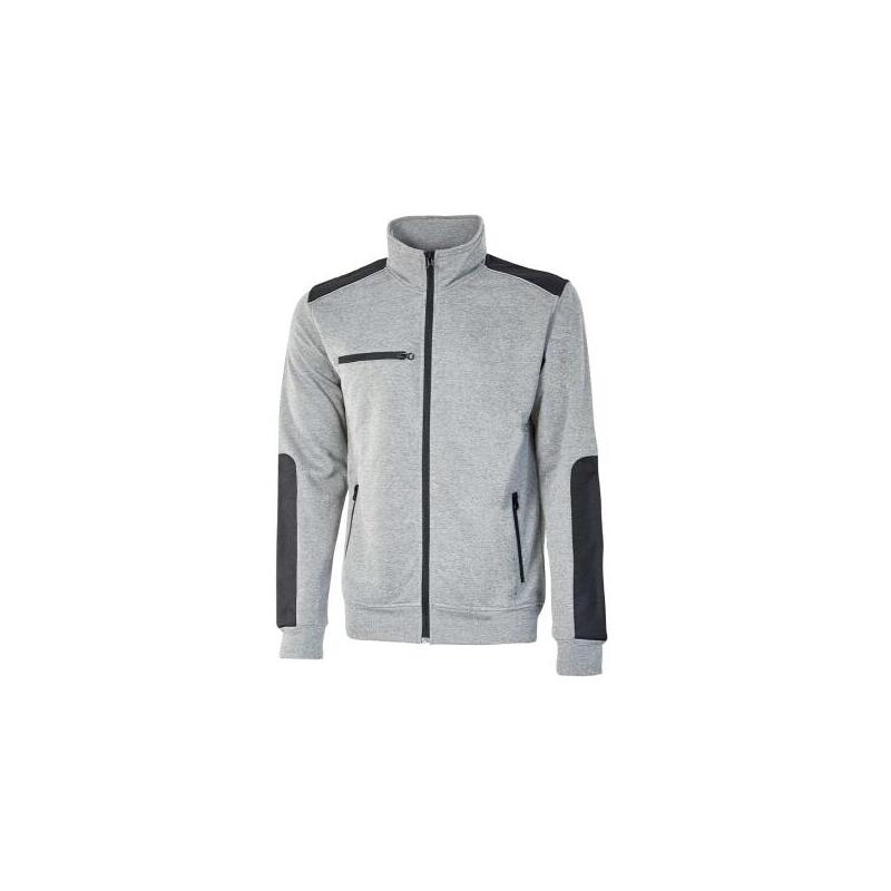 Upower Snug Sudadera Acolchada Con Cremallera - Talla Xl - Bolsillos Con Microfibra, Refuerzos Antiabrasion, Insertos
