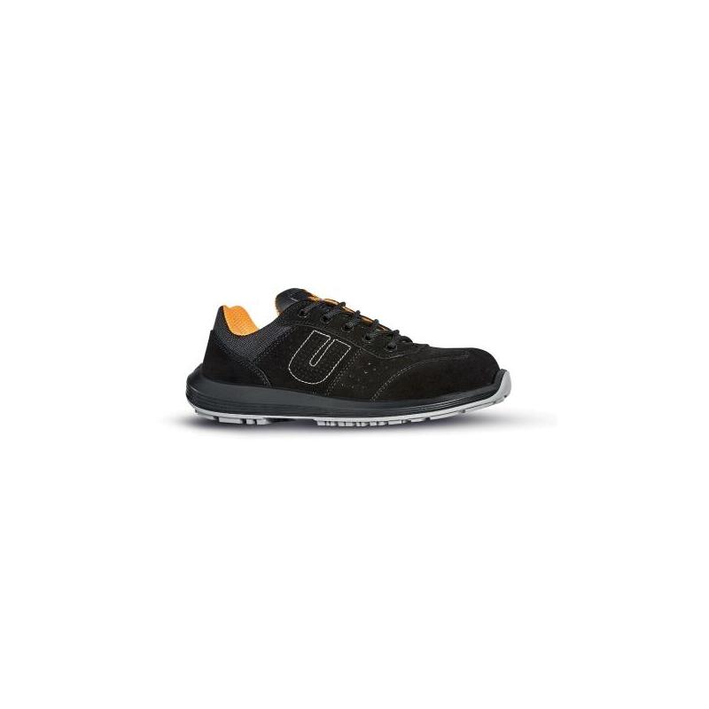 Upower Sun S Calzado De Seguridad Bajos - Talla 42 - Airnet Gamuza, Mesh Transpirable, Airtoe Composite,