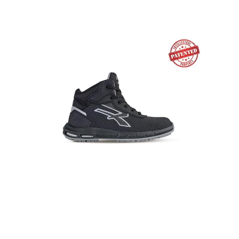 Upower Velar Plus S Esd Zapato Alto De Seguridad - Talla 35 - Puntera Airtoe Aluminium, Antipinchazos, Alta Resistencia