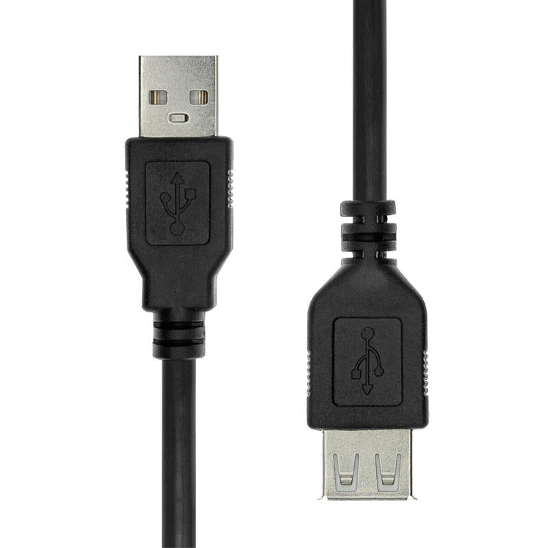 Usb 2.0 Extension Cable Black 0.5m