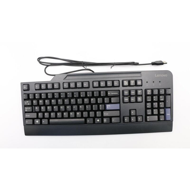 Usb Qwerty Keyboard With 109 Keys And Wrist Rest