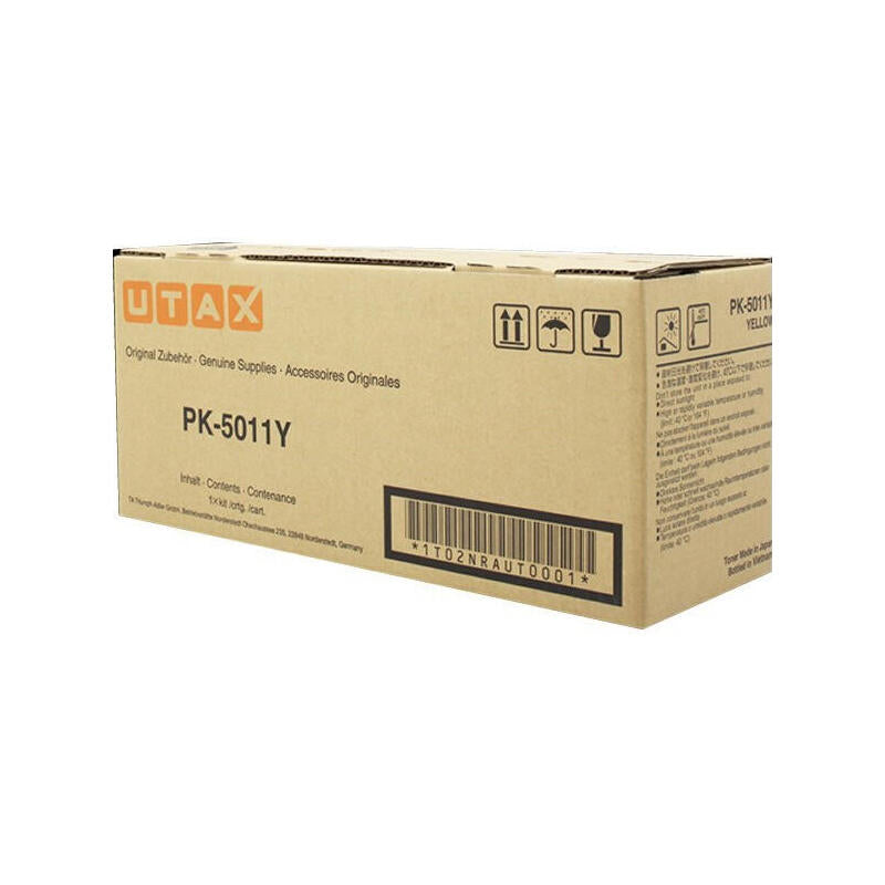 Utax Toner Pk-5011y Yellow (1t02nraut0) P-C3060mfp, P-C3061dn, P-C3065mfp