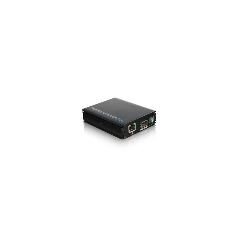 Utepo Uof7201ge Conversor De Medio Industrial 1 Puerto Gigabit + 1 Sfp 6kv/8kv Esd -40º-75º Compatible Con Mit-B1