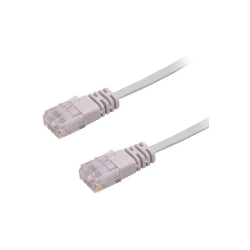 U/Utp Cat6 7m Grey Flat Unshielded Network Cable,