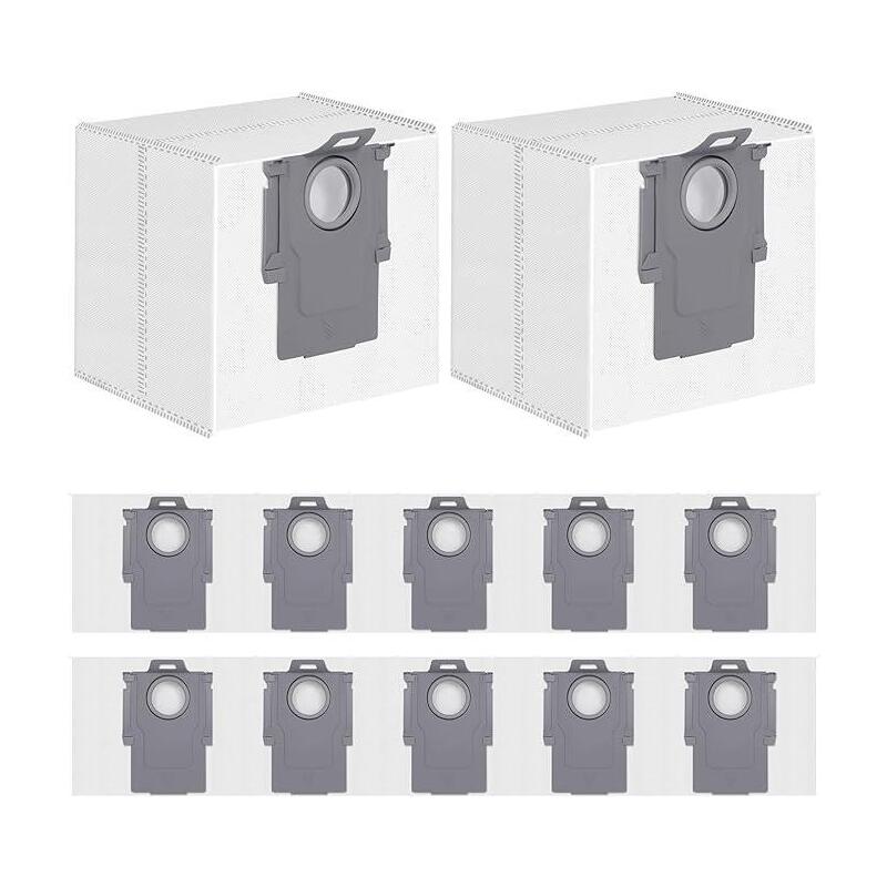 Vacuum Cleaner Accessory Roborock Disposable Dust Bag 12-Pack White For H5 8.04.0032