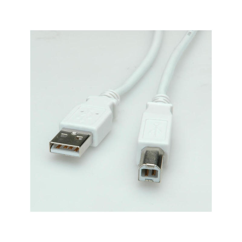 Value 11.99.8841 Cable Usb Usb 2.0 4,5 M Usb A Usb B Blanco