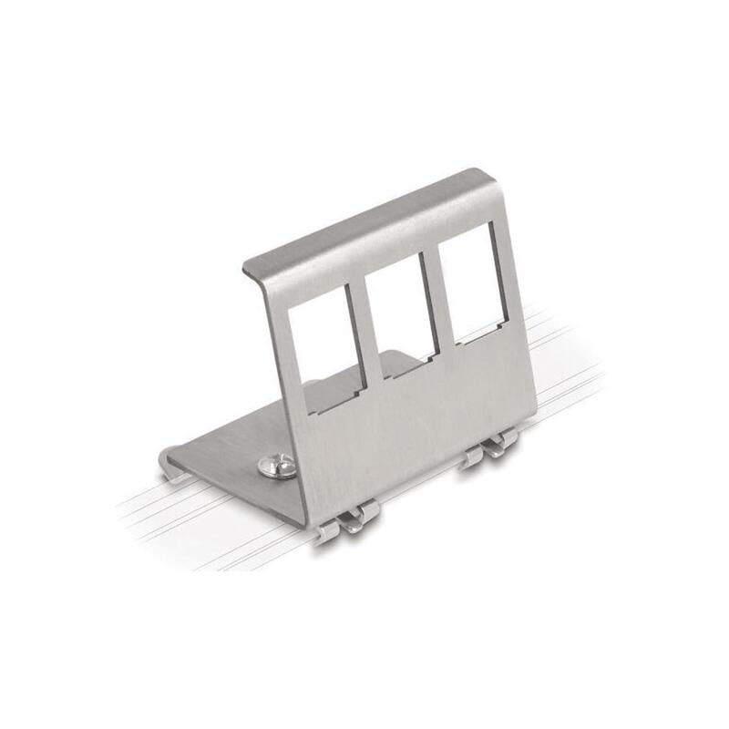 Value Hutschienen-Adapter Unbestckt, Fr 3 Keystones