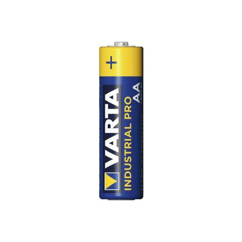 Varta Bateria Alkaline, Mignon, Aa, Lr06, 1.5v Industrial Pro, A Granel (Paquete De 1)