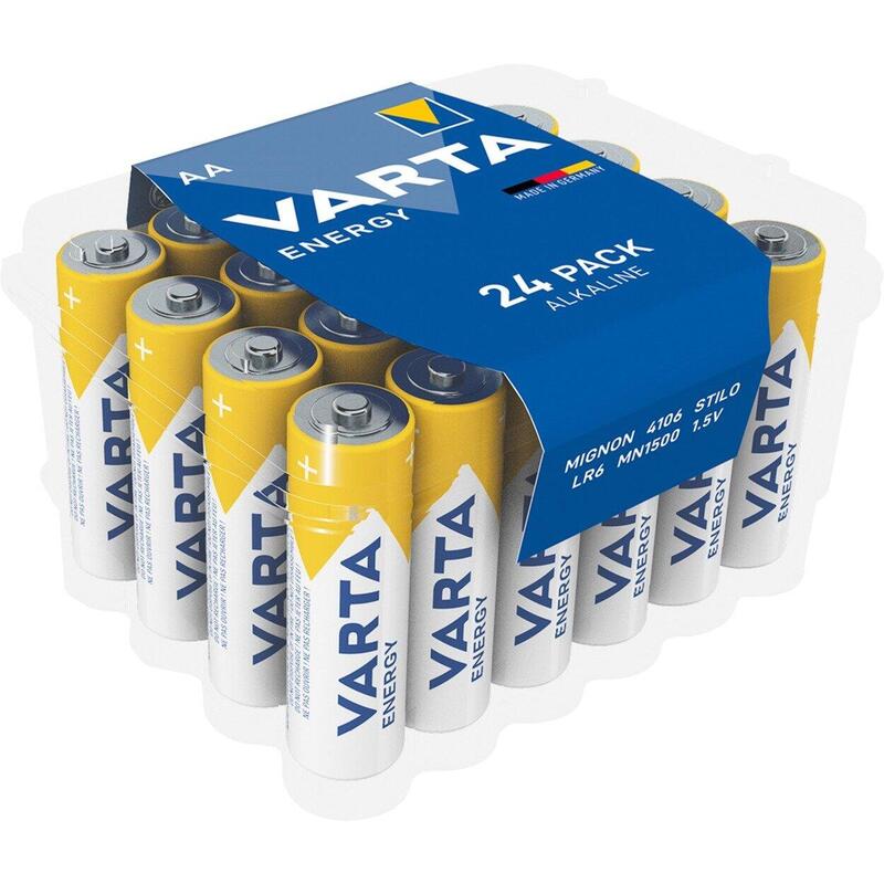 Varta Energy Pila Alcalina Aa Lr6 Pack*24