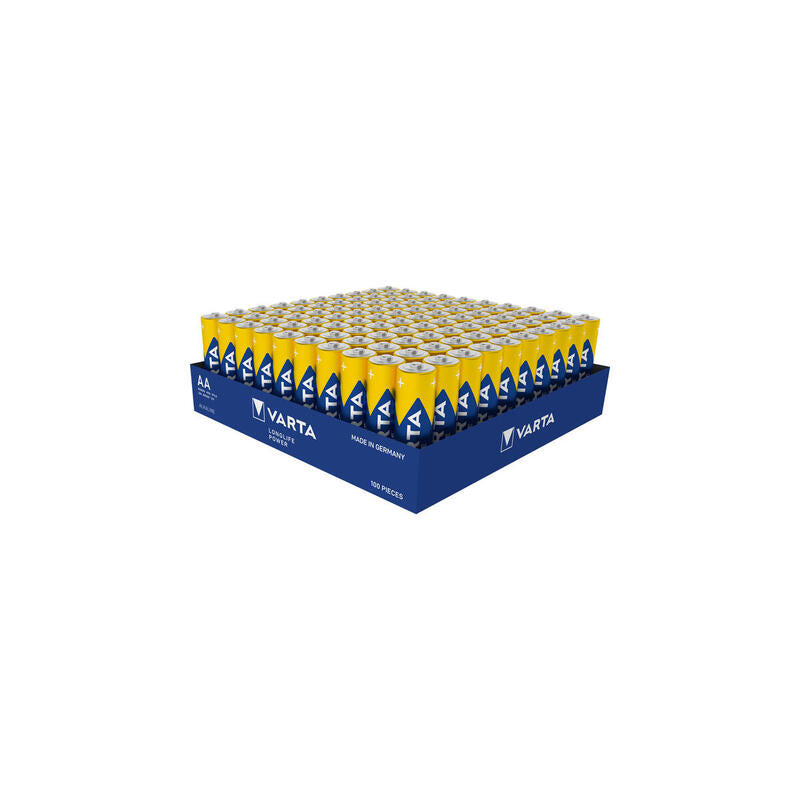 Varta Longlife Power Battery Lr06 Bandeja, Aa (Mignon) 100 Piezas 04906121396