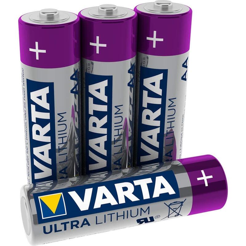 Varta Ultra Lithium Mignon Aa Lr 6 4pilas