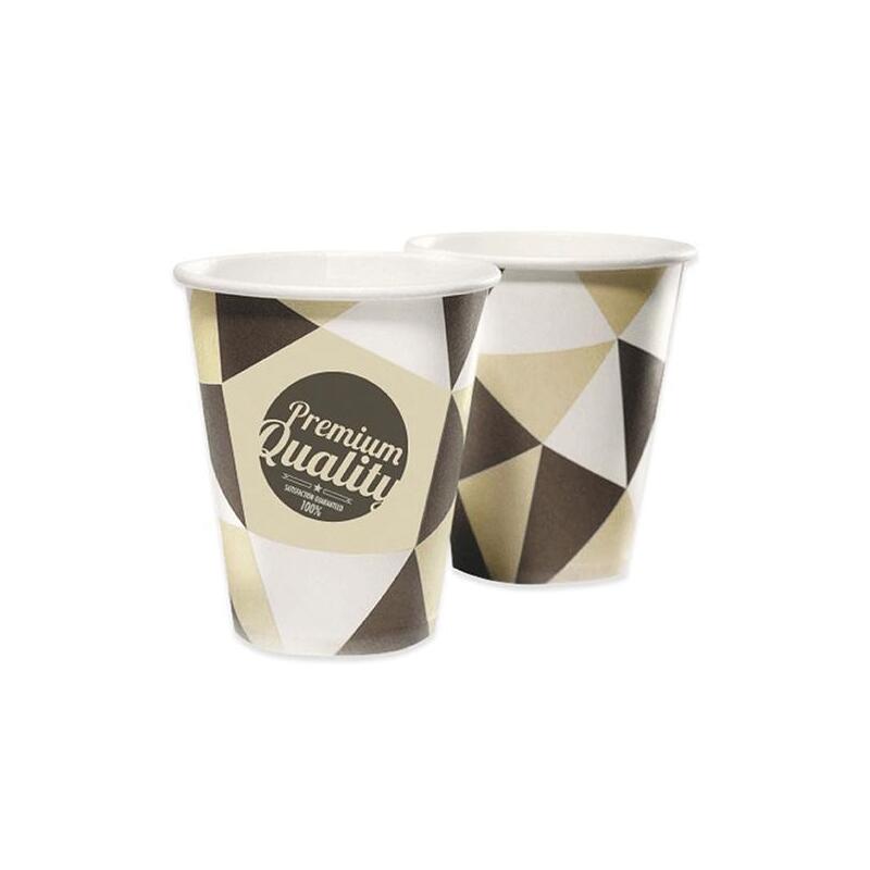 Vaso 250cc Cartón Bebidas Calientes Pack De 50u
