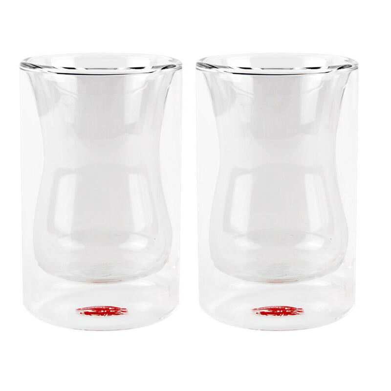 Vaso De Doble Pared Palermo, Resistentes A Golpes Y Temperaturas 200 Ml, 2 Uds