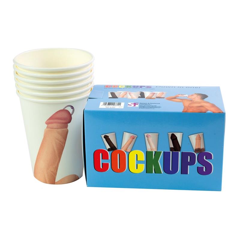Rainbow Cockups - Vasos Divertidos