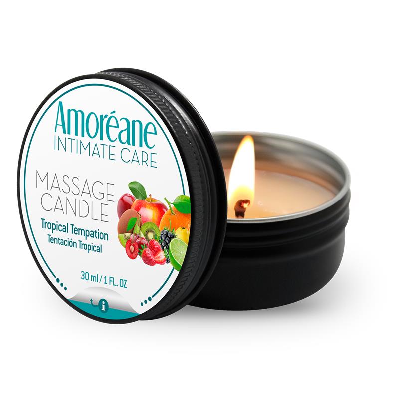Amoreane - Vela De Masaje Tentacion Tropical 30 Ml