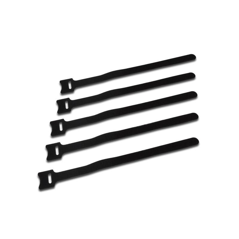 VelcrobNd 200x13mm, 100stk., Han:Hun Med SpNde, Sort