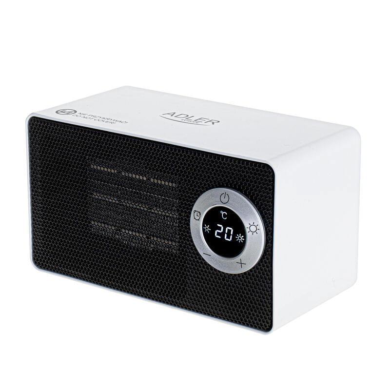 Ventilador Adler Ad 7746 De Cerámica, Blanco