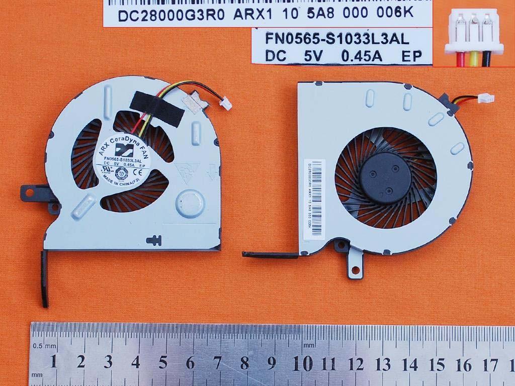 Ventilador Cpu Para Portátil Arx Ceradyna Fcn Fn0565-S1033L3Al Dc28000G3R0 Arx1
