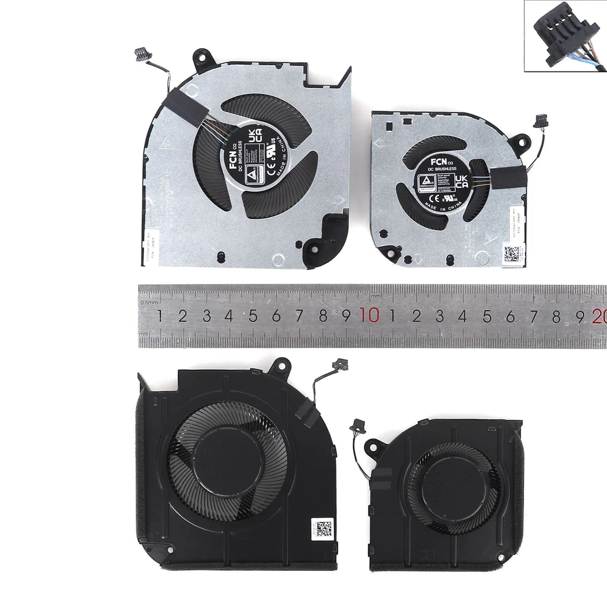 Ventilador Cpu+Gpu Para Portátil Dell 7620 16-7620 | 0V7P3C