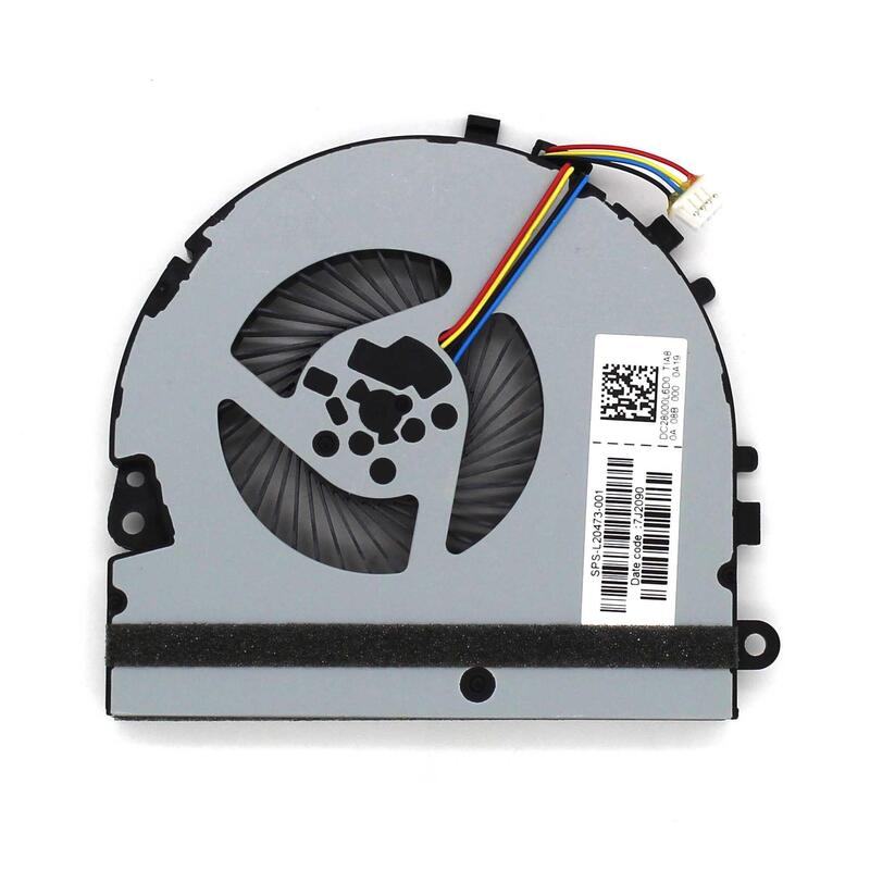 Ventilador Cpu Para Portátil Hp 250 G7 255 G7 256 G7 15 Da 15g Da 15t Da 15z Da 15 Db 15g Db