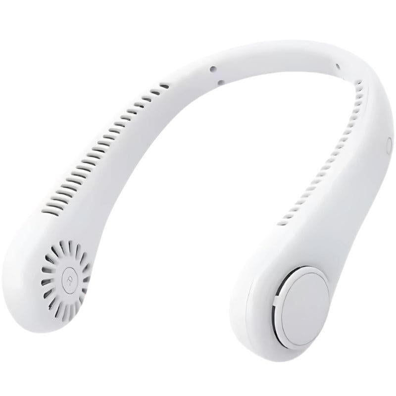 Ventilador De Cuello Silencioso Con 3 Velocidades 1800 Mah Usb Recargable