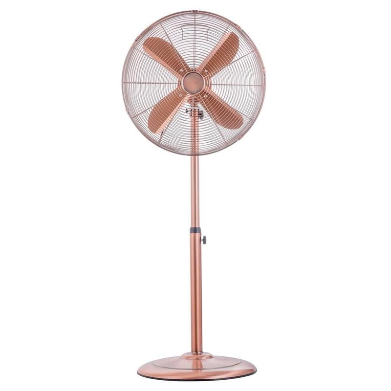 Ventilador De Pie Ravanson Wt-7050m (Cobre)