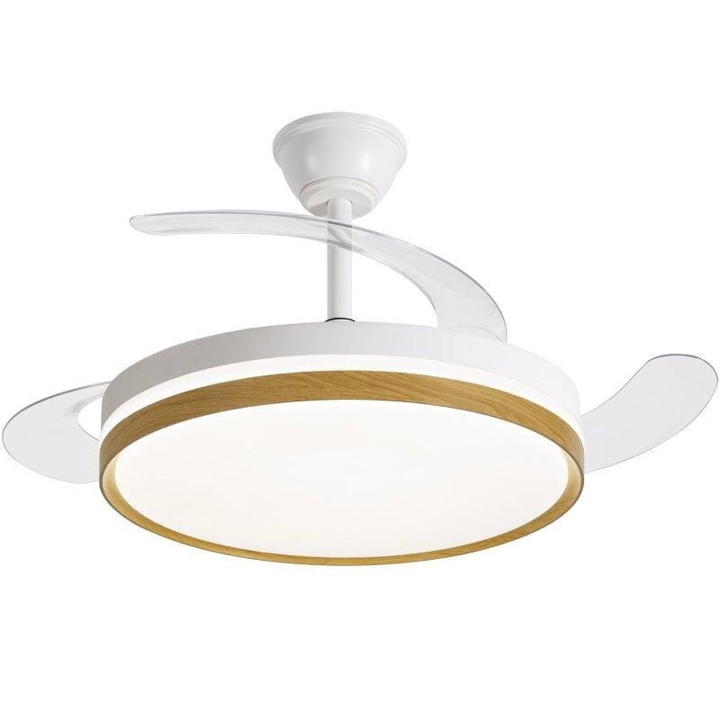 Ventilador De Techo Daewoo Con Aspas Retráctiles Dw5010 30w 3 Aspas 6 Velocidades