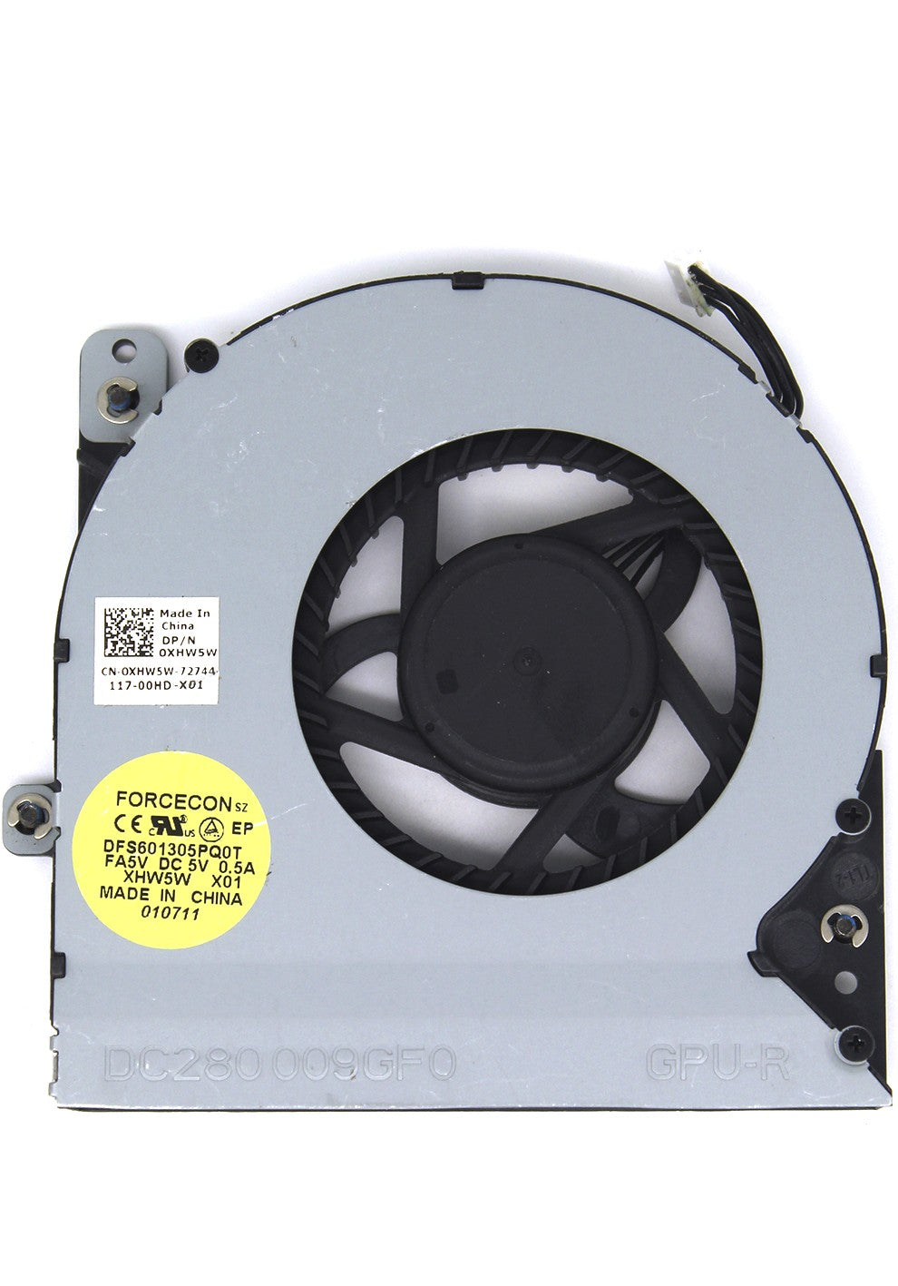 Ventilador Cpu Para Portátil Dell Alienware M18X R1 R2 R3 Gpu Derecho Dfs601305Pq0T
