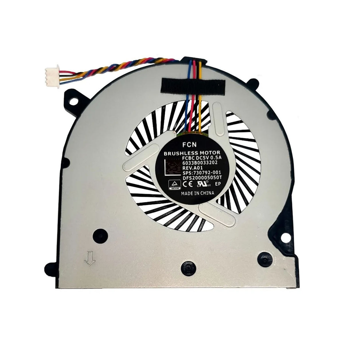 Ventilador Cpu Para Portátil Hp Elitebook 840 G1 850 G1 740 G1 Zbook 14 730792-001 Dfs200005050T