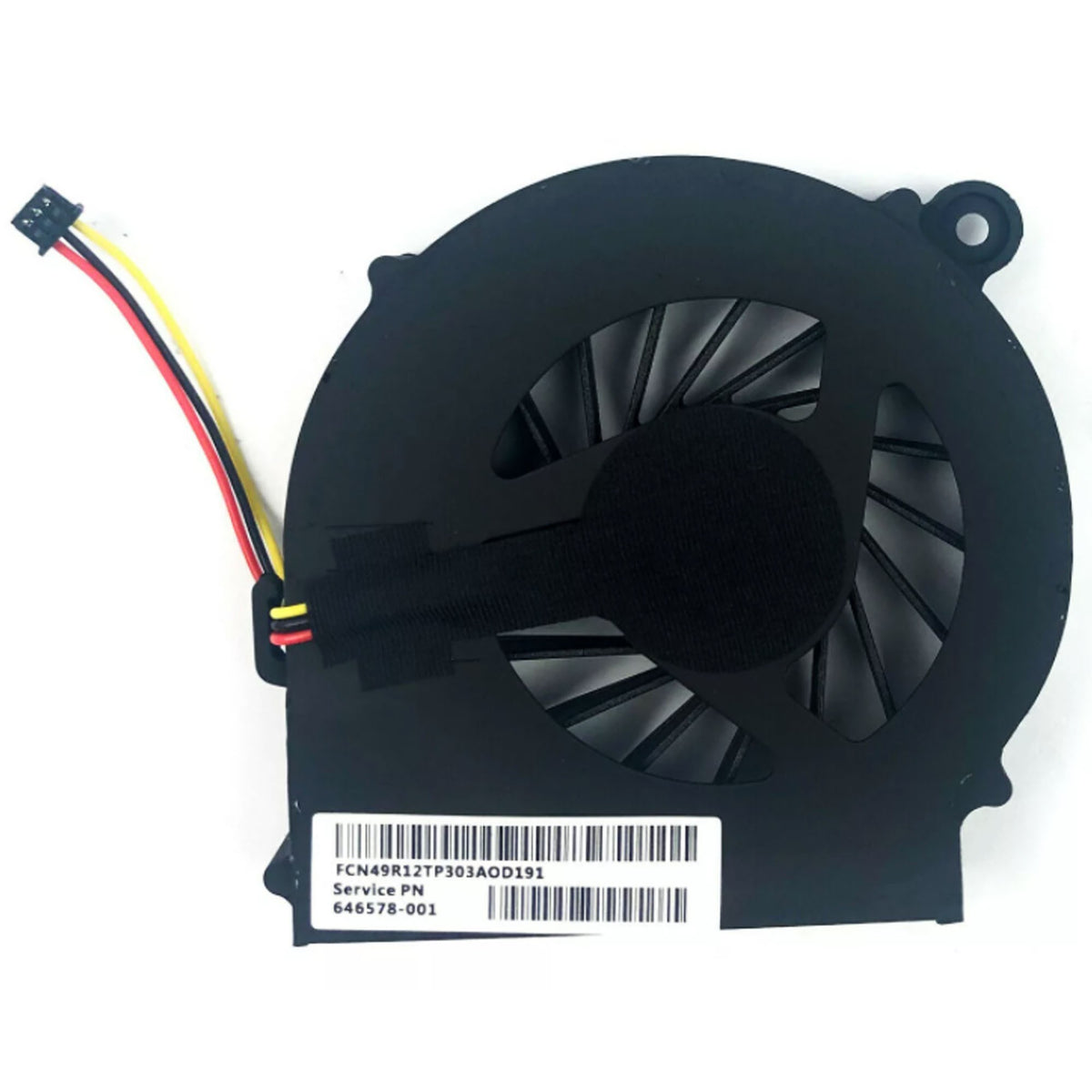 Ventilador Cpu Para Portátil Hp Pavilion 646578-001 Ksb06105Ha 3 Pines