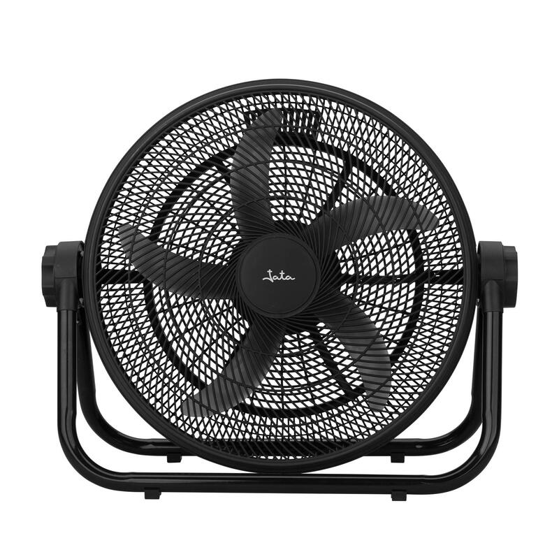 Ventilador Jata Jvca3225 De Aire Potente 105 W, Industrial 51 Cm, 5 Aspas, 3 Velocidades, Inclinación Ajustable, Gran Caudal 3870 M³/H, Para Hogar Y Taller