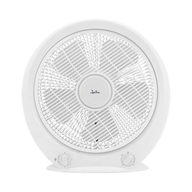 Ventilador Jata Jvvs3115 De Suelo 40w Con Temporizador 120 Minutos, Rejilla Giratoria, 3 Velocidades, Ventilador Silencioso Y Portátil, Gran Caudal De Aire 2.249 M³/H, Bajo Consumo