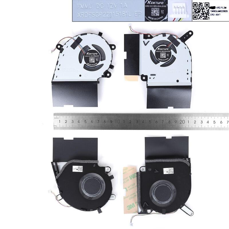 Ventilador Para Computadora Portátil Asus Rog Strix G731 G531gw G512lv G712 G542l 12vl+Rcopia Alta