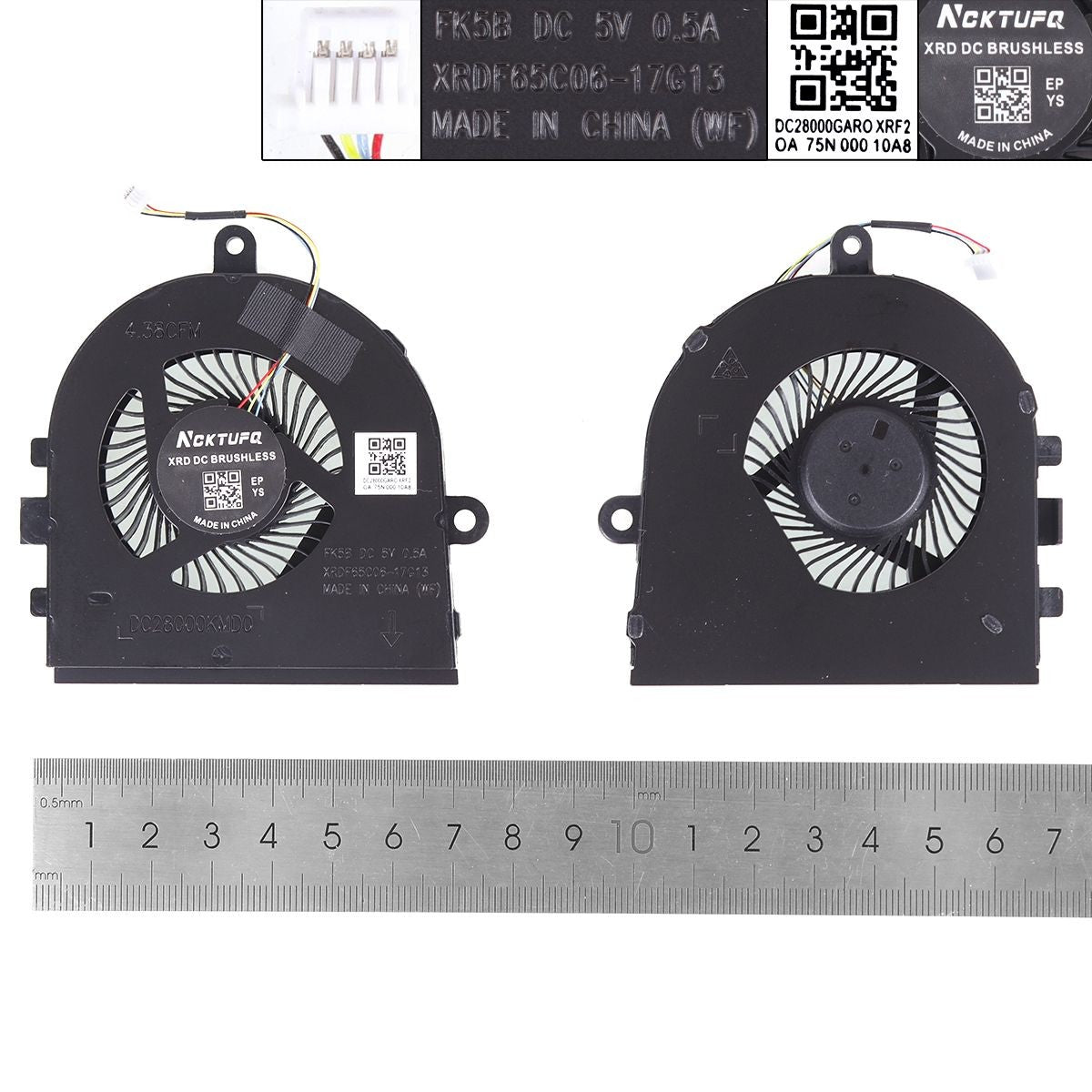 Ventilador Para Portátil Dell Insprion 3480 3481 5493 3491 Latitude 3490